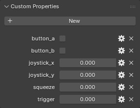 XR Tracking Objects Buttons