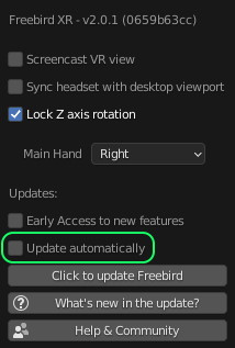Enable Auto Update